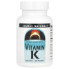 Source Naturals Vitamin K, 500 mcg, 200 Tablets - зображення 1