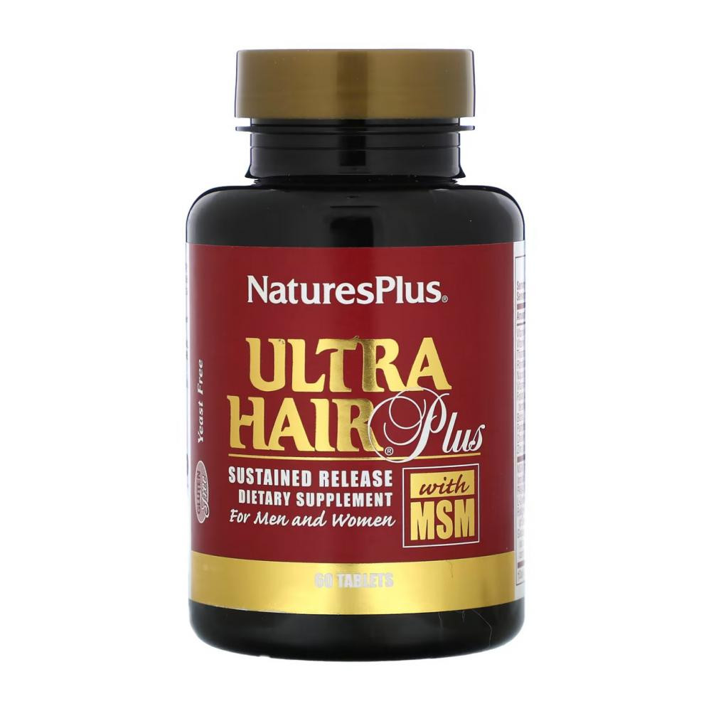 Nature's Plus Ultra Hair - 60 tabs - зображення 1