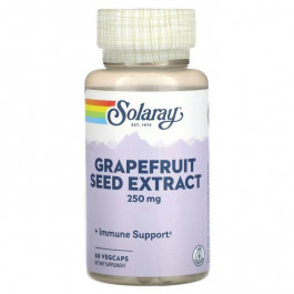   Solaray Екстракт насіння грейпфрута, 250 мг, Grapefruit Seed Extract, 60 вегет. (SOR08520)