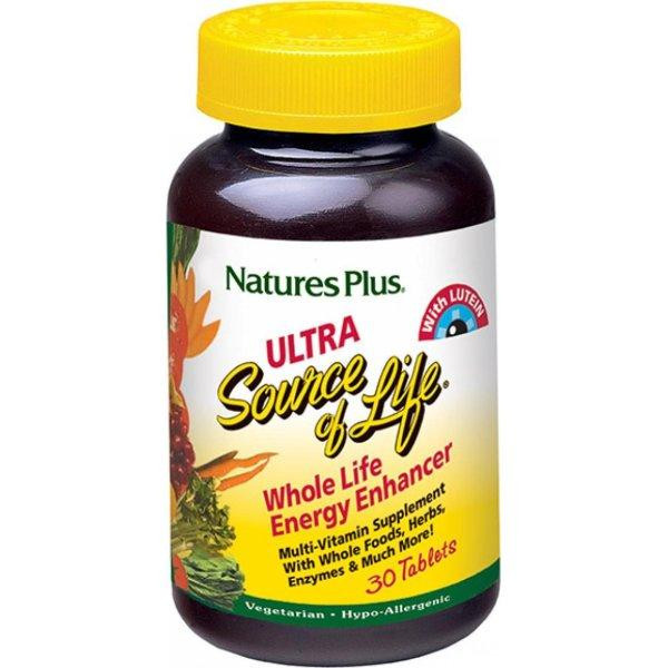 Nature's Plus Natures Plus Ultra Source of Life 30 tabs Мультивитамины с лютеином (NTP30511) - зображення 1