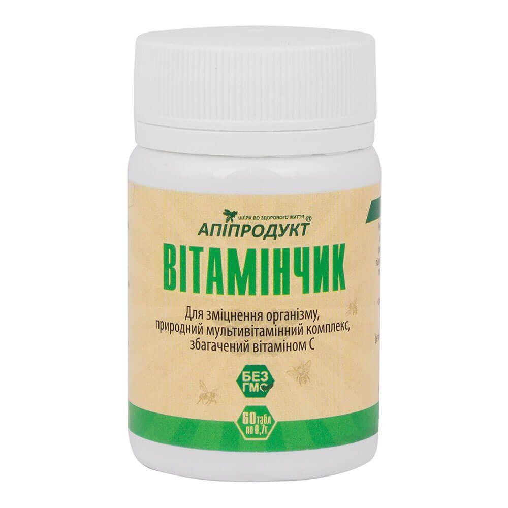 Апипродукт Витаминчик, 60 таблеток, (API-Vitaminchik-60) - зображення 1