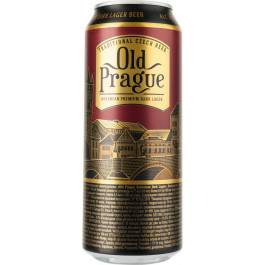   Old Prague Пиво  Bohemian Dark Lager темное фильтрованное 4.4% 0.5 л (8594044191296)