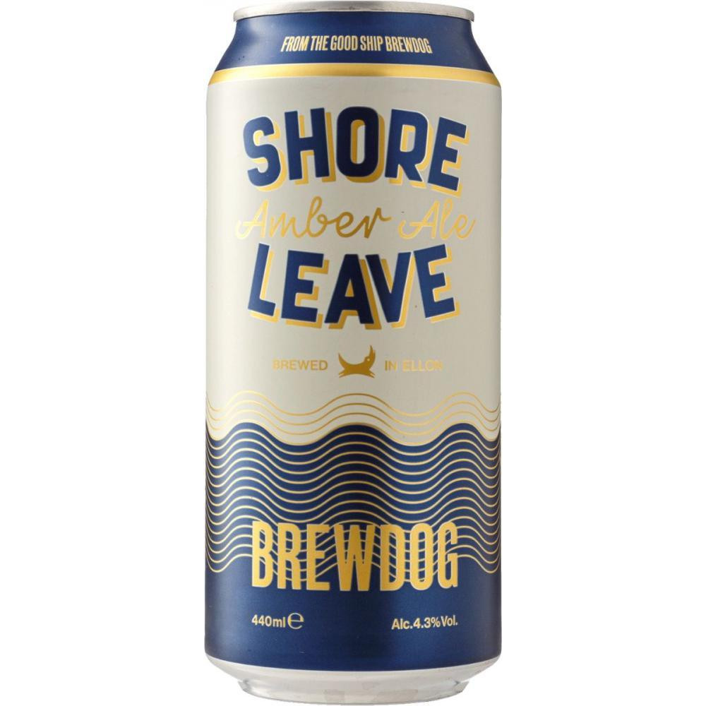 BrewDog Пиво  Amber Ale Shore Leave світле з/б, 440 мл (5056025475892) - зображення 1