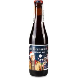   St.Bernardus Пиво  «Різдвяний ель» темне, 0,33 л (5411911001768)