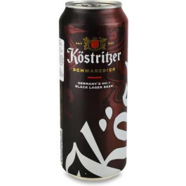   Kostritzer Пиво  Schwarzbier темне з/б, 0,5 л (4014964118622)