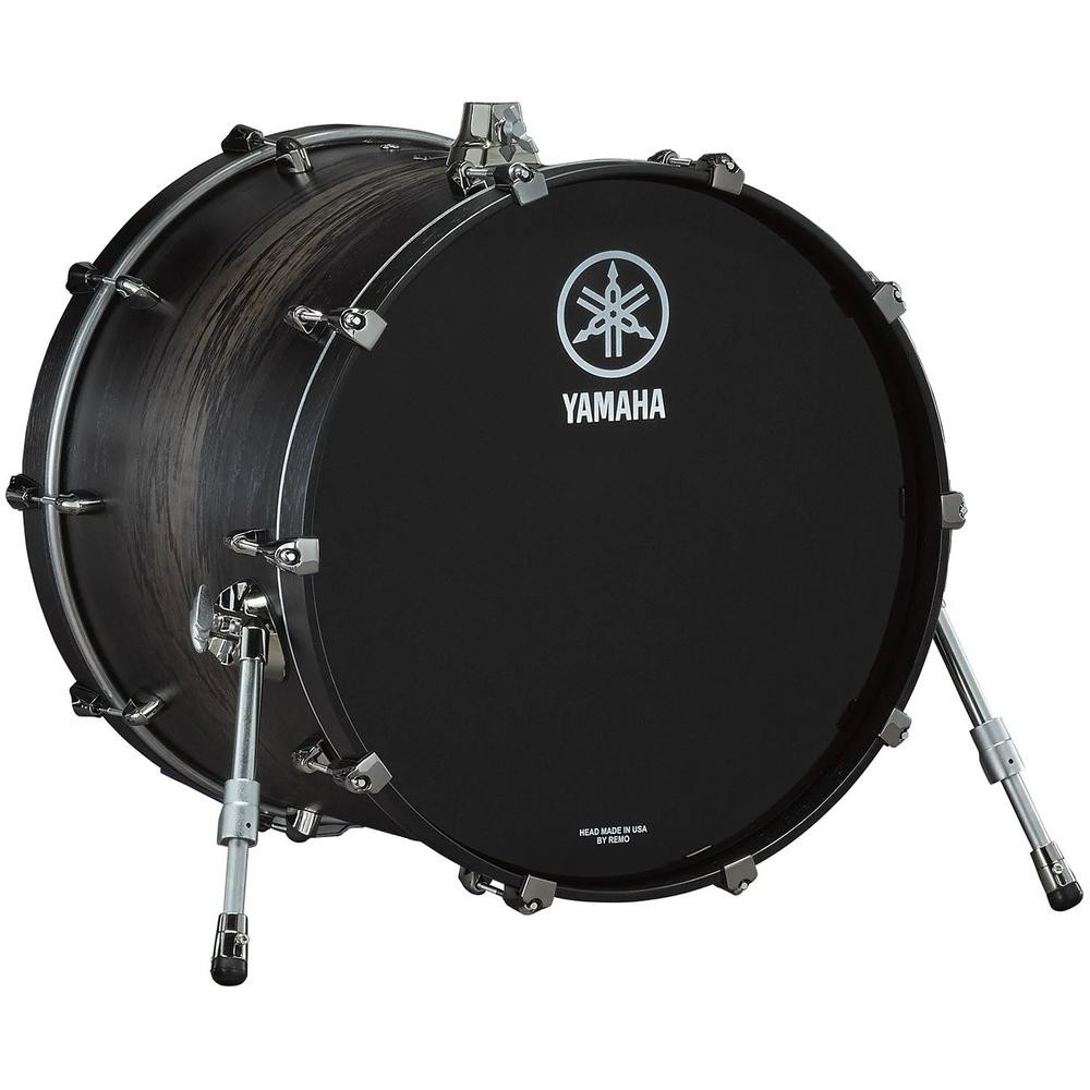 Yamaha LHB2218 UZU CS Live Custom Hybrid Oak Bass Drum 22"x18" UZU Charcoal Sunburst - зображення 1