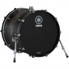   Yamaha LHB2218 UZU CS Live Custom Hybrid Oak Bass Drum 22"x18" UZU Charcoal Sunburst