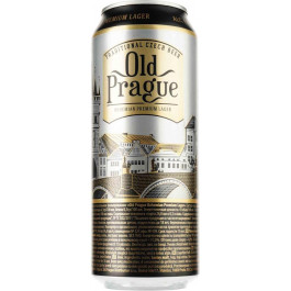   Old Prague Пиво  Bohemian Premium Lager світле фільтроване 4.8% 0.5 л (8594044191289)