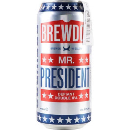   BrewDog Пиво  Mr President світле з/б, 0,44 л (5056025455931)