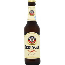   Erdinger Пиво  Weissbier, світле, нефільтроване, 0,33 л, 5,3% (914986) (4002103248231)