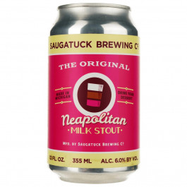   Saugatuck Пиво  Neapolitan Milk Stout темне нефільтроване з/б, 0,355 л (0850614008240)