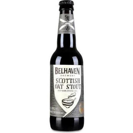 Belhaven Пиво  Scottish Oat Stout, темне, 7%, 0,33 л (751971) (5010549306155) - зображення 1