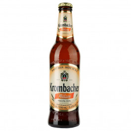   Krombacher Пиво  Weizen світле, 5.3%, 0.33 л (4008287763324)