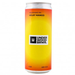   Underwood Brewery Пиво  Milky Mango, світле, 5,5%, з/б, 0,33 л (870724) (4820224360348)