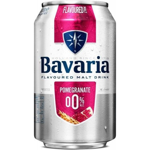 Bavaria Пиво безалкогольне  Гранат світле, з/б, 0.33 л (8714800025775) - зображення 1