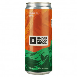   Underwood Brewery Пиво  DIPA, світле, нефільтроване, 8%, 0,33 л (870726) (4820224360362)