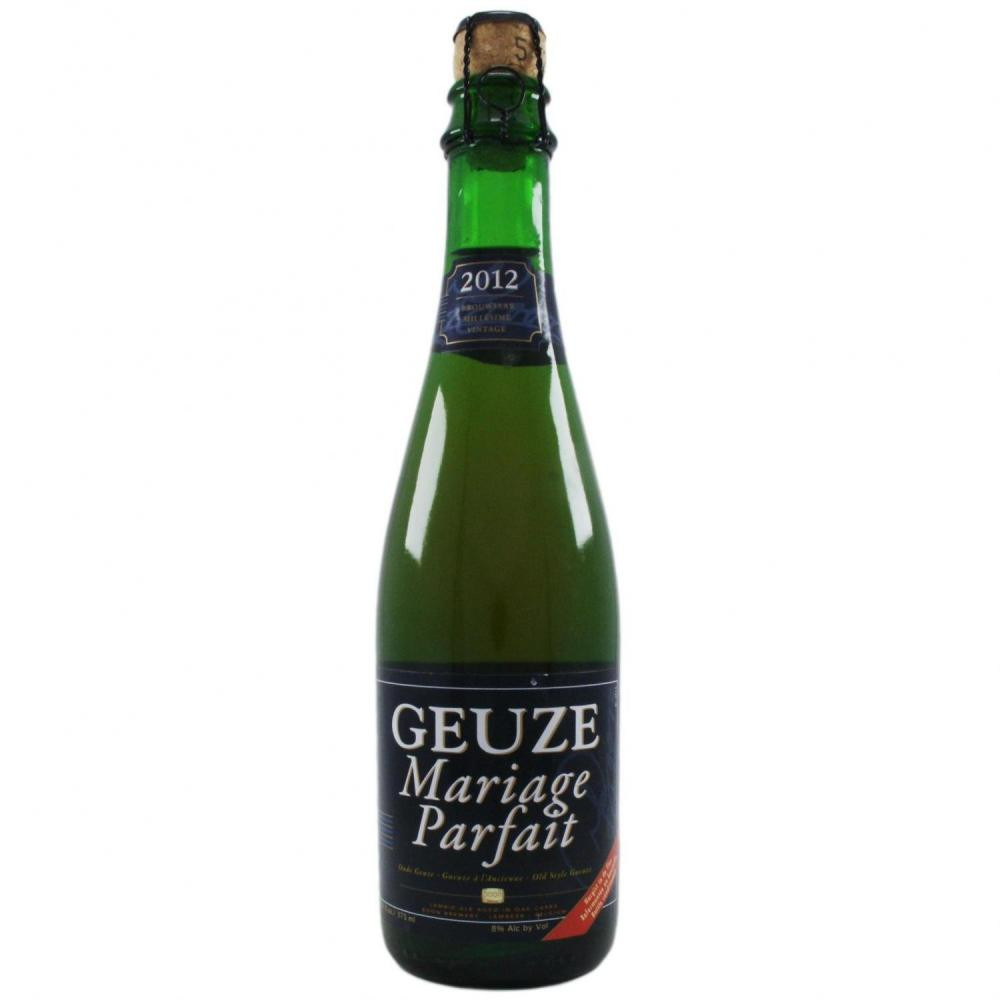 Boon Пиво  Geuze Mariage Parfait, світле, нефільтроване, 8% 0,375 л (591369) (5412783052865) - зображення 1