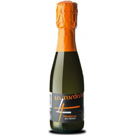   La Tordera Вино ігристе  Prosecco Treviso Doc Spumante Brut біле брют 0,2л 11,5% (8033011560449)