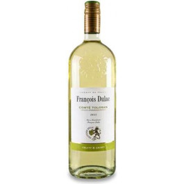   Francois Dulac Вино  IGP blanc dry, 1 л (3263280123327)