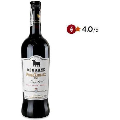 Osborne Херес  Pedro Ximenez 1827, 0,75 л (8410337014038) - зображення 1