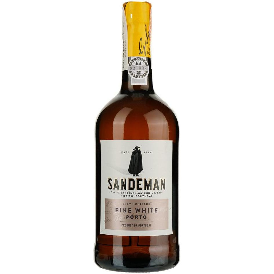 Sandeman Портвейн  White Porto Sogrape Vinhos білий солодкий 0,75л 19,5% (5601083641101) - зображення 1