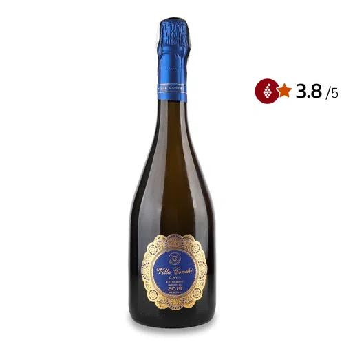 Villa Conchi Вино ігристе  Cava Extra Brut Imperial 2019, 0,75 л (8437012435315) - зображення 1