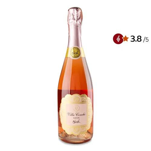 Villa Conchi Вино ігристе  Cava Blush rose, 0,75 л (8437014028881) - зображення 1