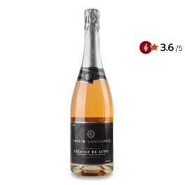   Emilie Laurance Вино ігристе  Cremant de Loire Rose, 0,75 л (3221580065211)