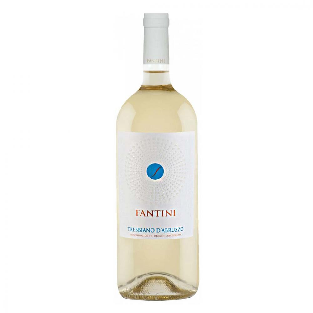 Farnese Вино біле сухе  FANTINI TREBBIANO D&#39;ABRUZZO, 1,5л. 12% (12) (8019873000224) - зображення 1