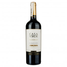   Casa Veche Вино Casa Verde Reserva Carmenere сухе червоне 13,5%, 0,75 л (7808765712946)