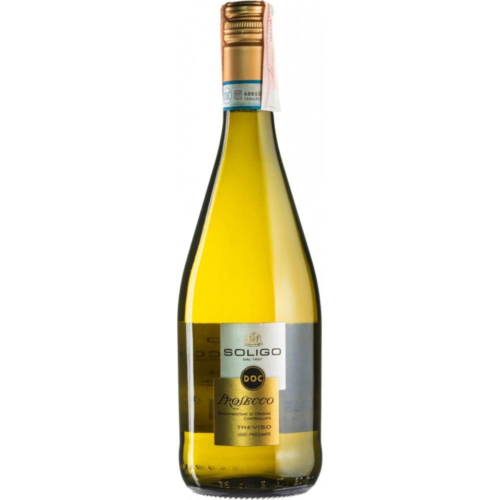 Soligo Игристое Prosecco Treviso - Tappo Stelvin 0,75 л (8008170000389) - зображення 1