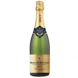   Francois Montand Вино игристое  Brut Blanc de Blancs белое брют 0.75 л 11% (3263286318000)