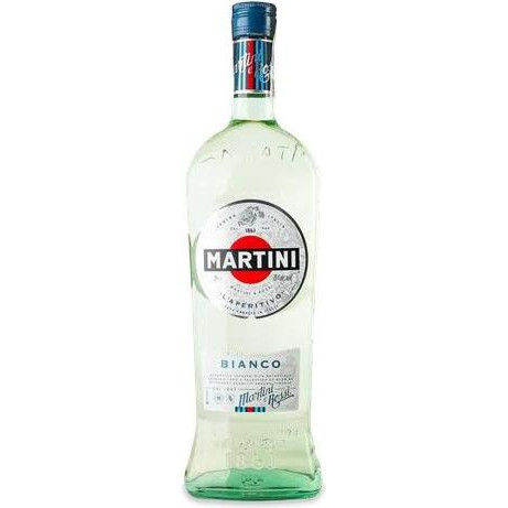 Martini Вермут  Bianco, 1 л (7630040404631) - зображення 1