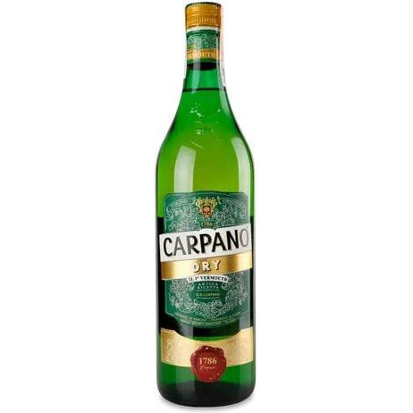 Carpano Вермут  Dry сладкий 1 л 18% (8004400076698) - зображення 1