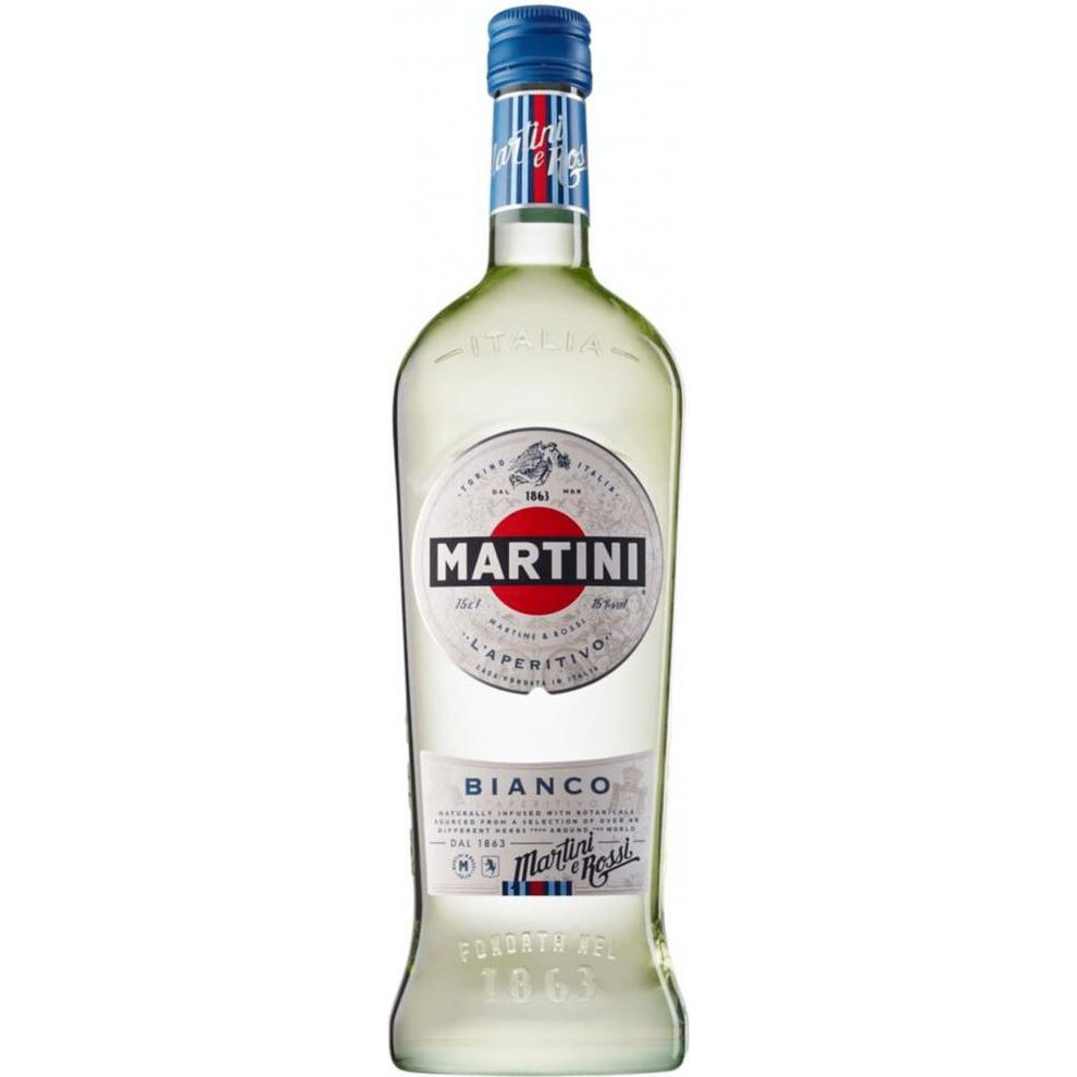 Martini Вермут Bianco сладкий 0.75 л 15% (5010677924009) - зображення 1