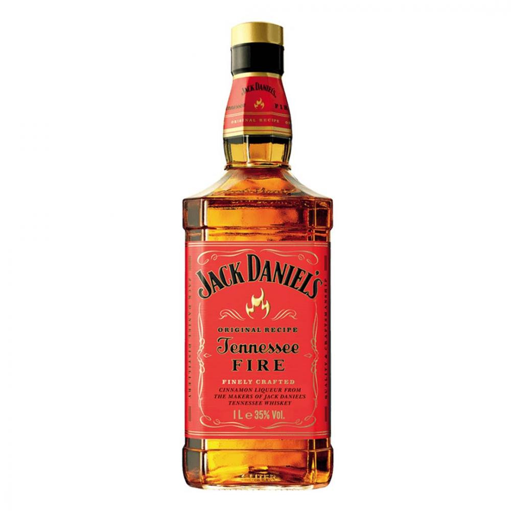 Jack Daniel’s Ликер Tennessee Fire 1 л 35% (5099873006498) - зображення 1