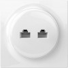 Fibaro Walli Ethernet Outlet White (FGWEEU-021) - зображення 1