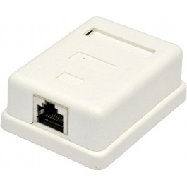   EPNew Розетка наружная 1хSTP,кат.6,RJ45, (6BX-S1WHA6)