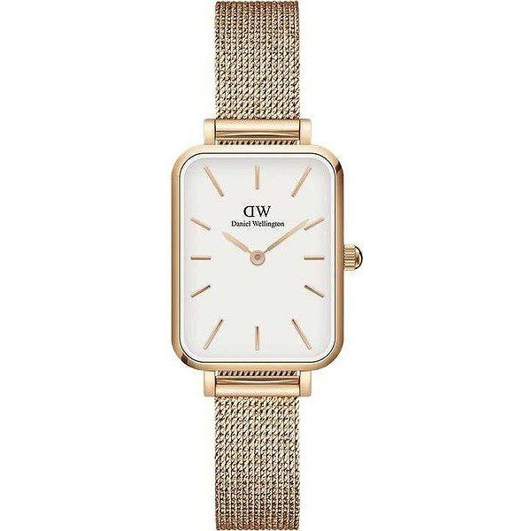 Daniel Wellington Quadro Pressed Melrose Rose Gold/White (DW00100431) - зображення 1