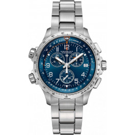   Hamilton Khaki Aviation X-Wind GMT Chrono Quartz H77922141