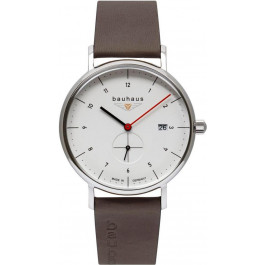   Bauhaus Small Second Quartz - White BA-2130-1