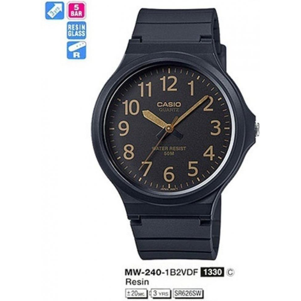 Casio Standard Analogue MW-240-1B2 - зображення 1