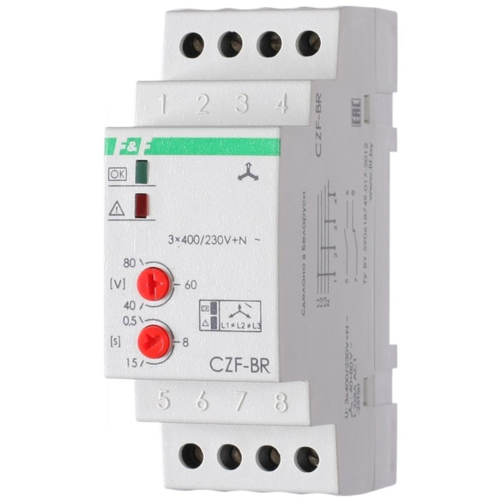 F&F CZF-BR 3х400В+N 10А - зображення 1
