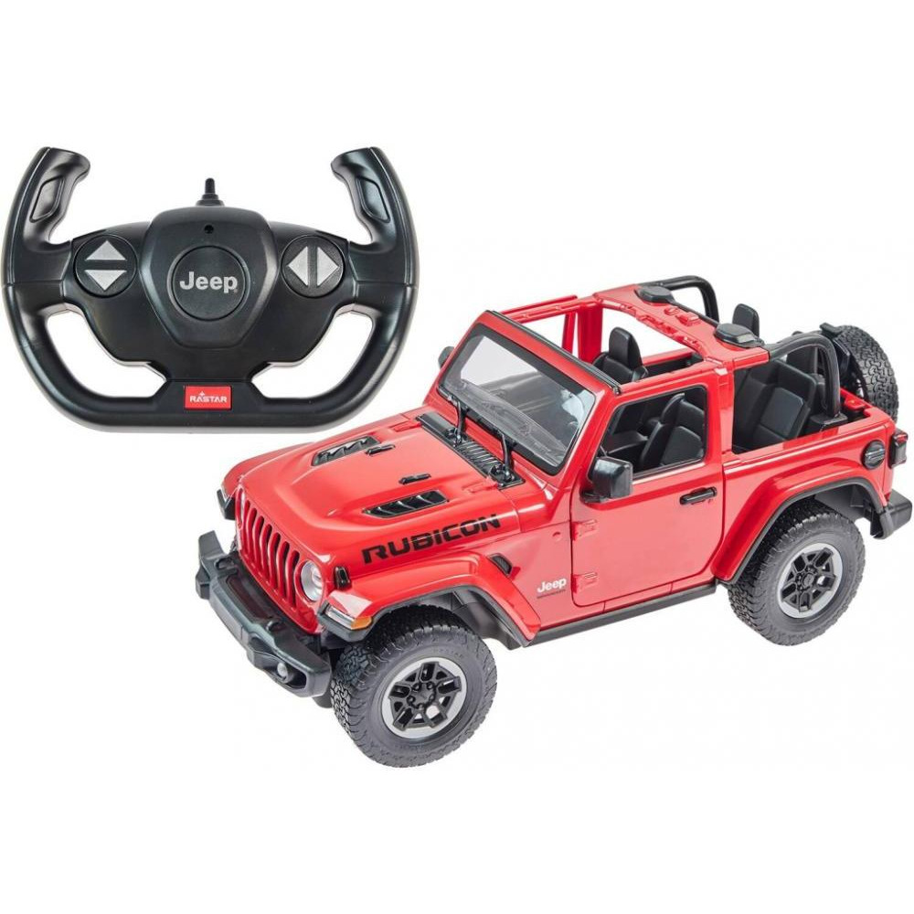 Rastar JEEP Wrangler Rubicon 1:14 червоний (79460 red) - зображення 1