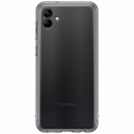   Samsung A045 Galaxy A04 Soft Clear Cover Black (EF-QA045TBEG)