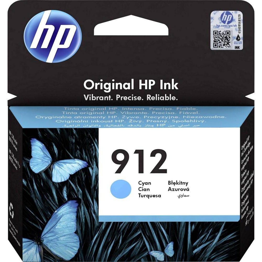 HP 912 Cyan (3YL77AE) - зображення 1