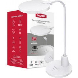   MAXUS LED DL 8W 3CCT WH S (1-MDL-8W-WH)