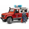 Bruder Land Rover Defender + фигурка пожарника (02596) - зображення 1