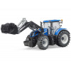 Bruder Трактор New Holland с погрузчиком (03121) - зображення 2