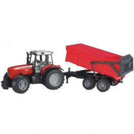   Bruder Massey Ferguson 7480 1:16 c прицепом (02045)